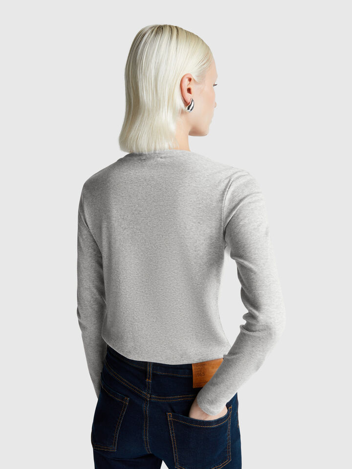 T-SHIRT L/S Mujer image number 2